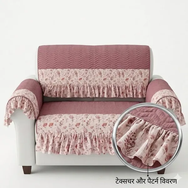 Fabric_Floral_Print_Ruffled_Sofa_Cover_Set