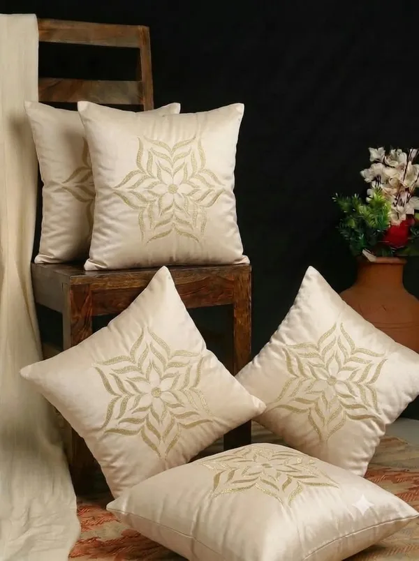 Cream_Embroidered_Floral_Cushion_Cover