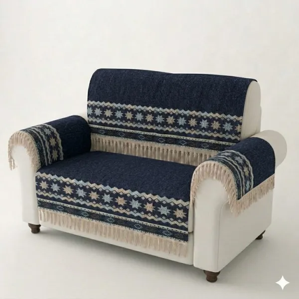 STAR_LACE_BLUE-2SEATER-6PC