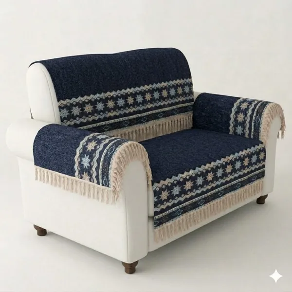 STAR_LACE_BLUE-2SEATER-6PC