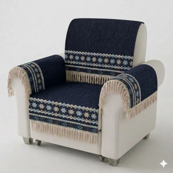 STAR_LACE_BLUE-5SEATER3+1+1-16PC