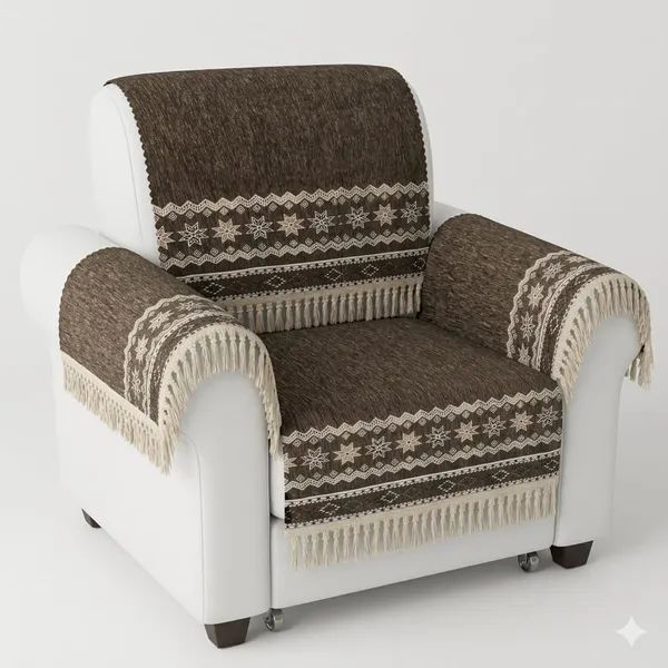 STAR_LACE_BROWN-1SEATER-4PC