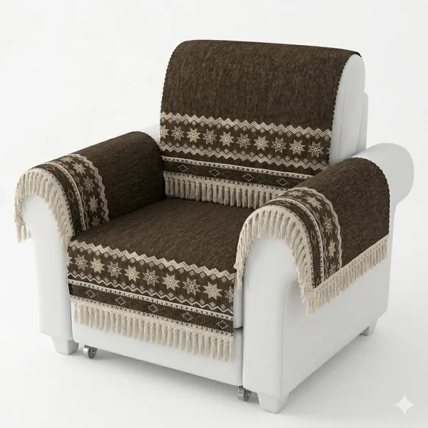 STAR_LACE_BROWN-1SEATER-4PC