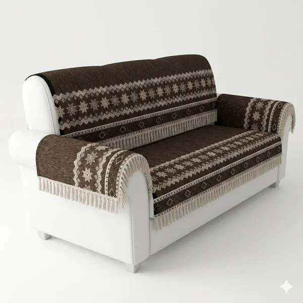 STAR_LACE_BROWN-3SEATER-8PC