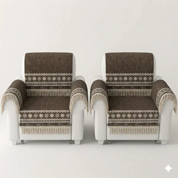 STAR_LACE_BROWN-5SEATER3+1+1-16PC