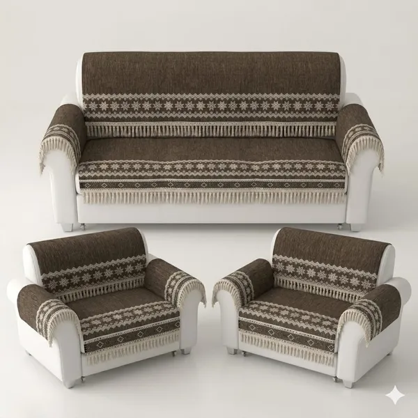 STAR_LACE_BROWN-7SEATER3+2+2-20PC