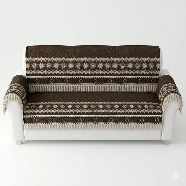 STAR_LACE_BROWN-7SEATER3+2+2-20PC