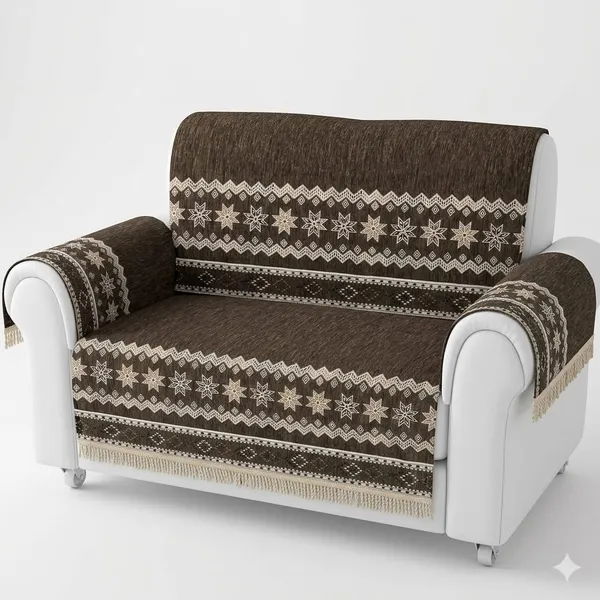 STAR_LACE_BROWN-7SEATER3+2+2-20PC