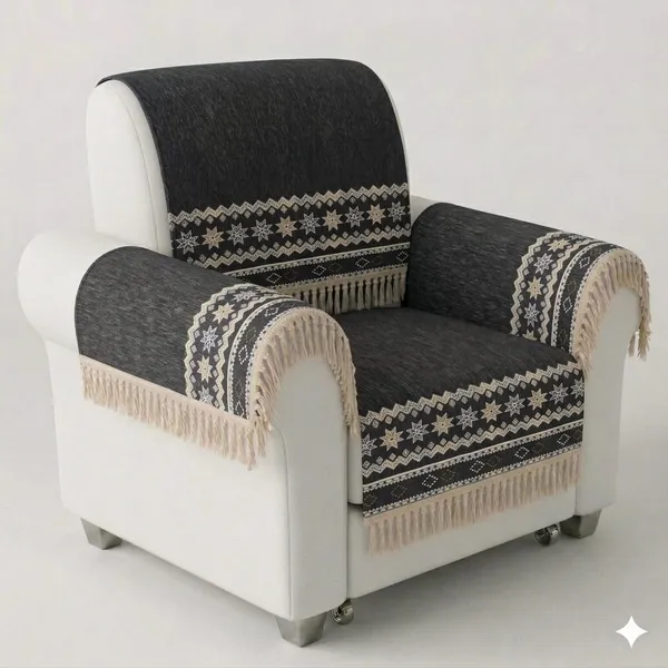 STAR_LACE_GREY-1SEATER-4PC