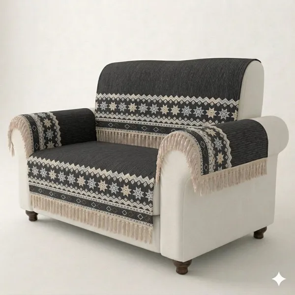 STAR_LACE_GREY-2SEATER-6PC