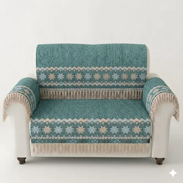 STAR_LACE_SEA_GREEN-2SEATER-6PC