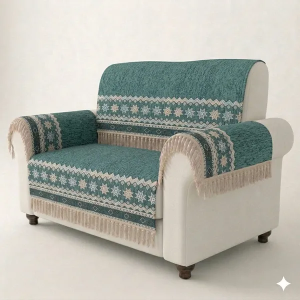 STAR_LACE_SEA_GREEN-2SEATER-6PC
