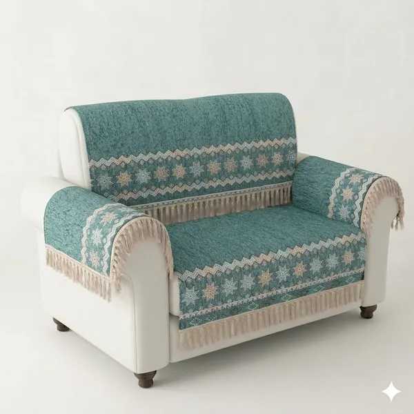 STAR_LACE_SEA_GREEN-2SEATER-6PC