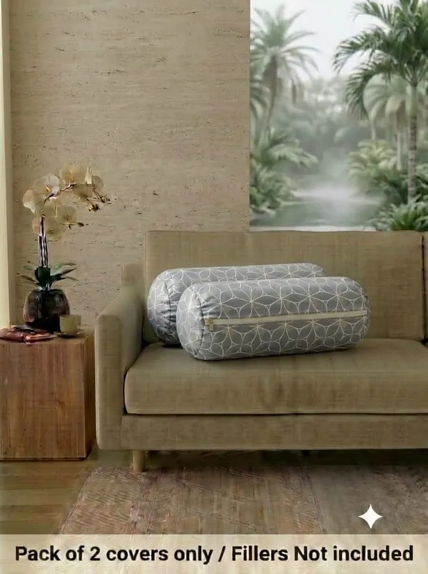Grey_Geometric_Print_Bolster_Cushion_Covers