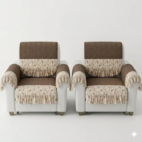 Brown_Velvet_Quilted_Floral_Print_Sofa_Slipcover
