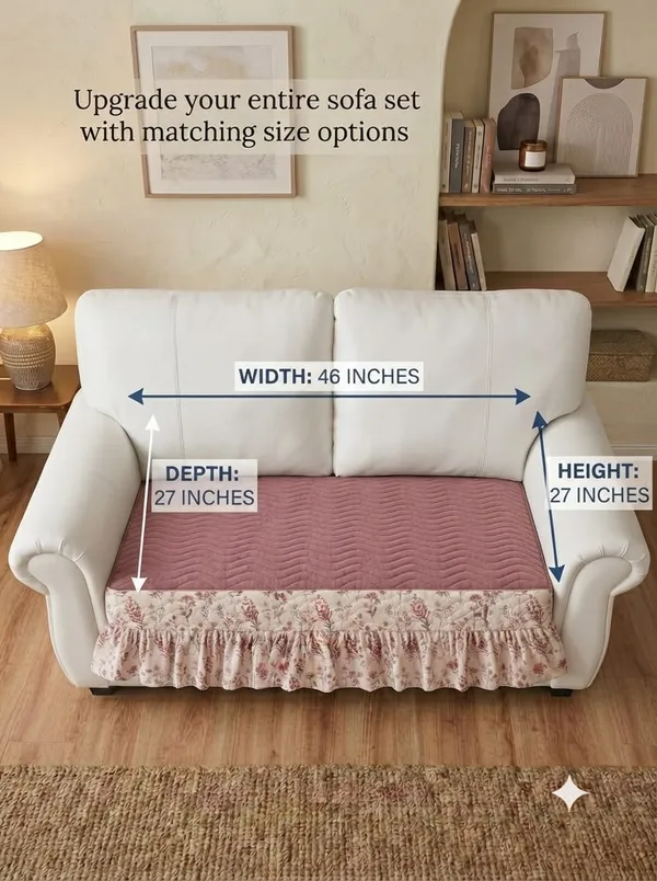 Fabric_Floral_Print_Quilted_Sofa_Seat_Cover