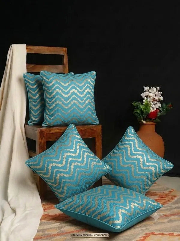 Blue_Chevron_Print_Cushion_Covers