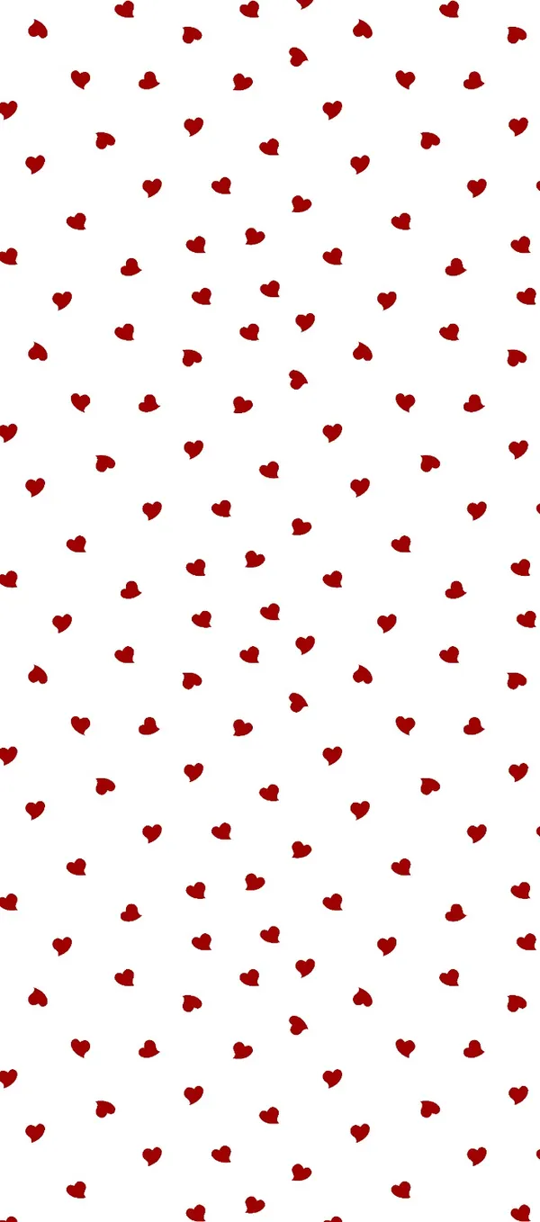 Fabric_Romantic_Heart_Print_Curtain