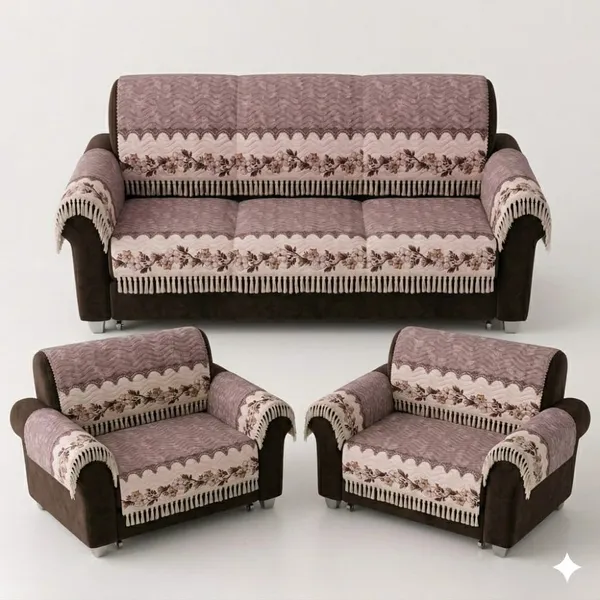 Mauve_Floral_Print_Sofa_Cover_Set