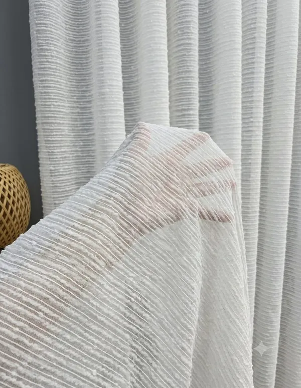 Polyester_Contemporary_Textured_Sheer_Curtain