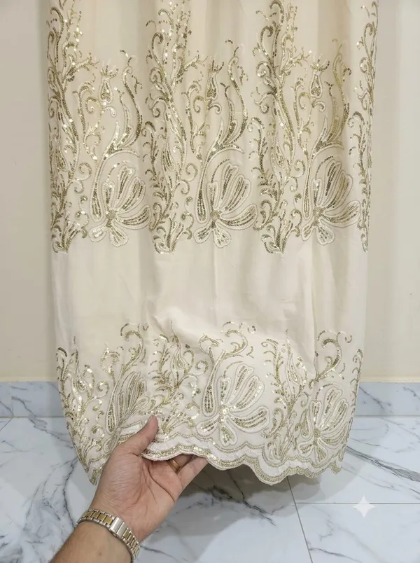 Cream_Embroidered_Paisley_Pattern_Window_Curtain