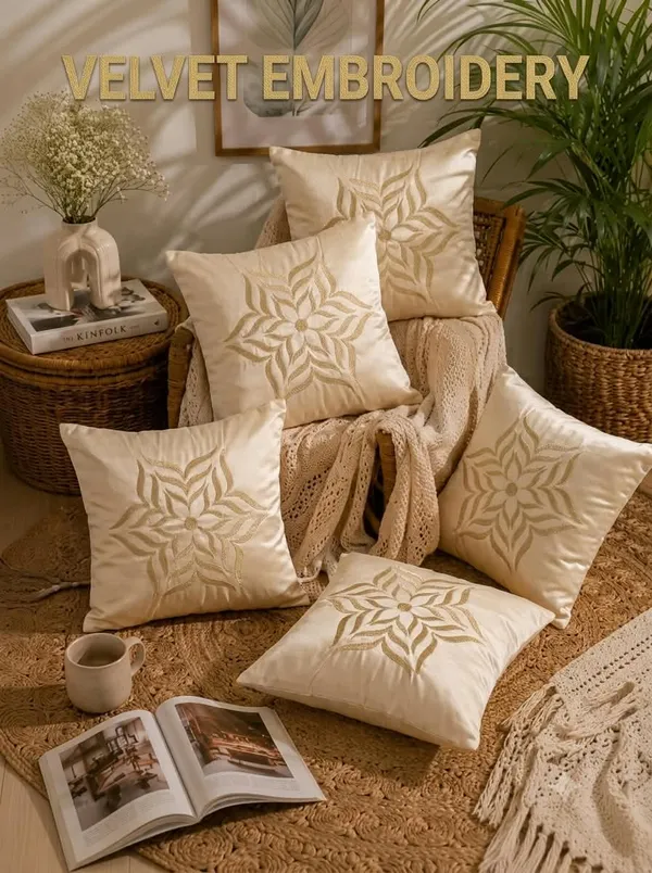 Cream_Embroidered_Floral_Cushion_Cover