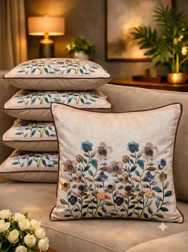 Multicolor_Botanical_Floral_Print_Cushion_Cover