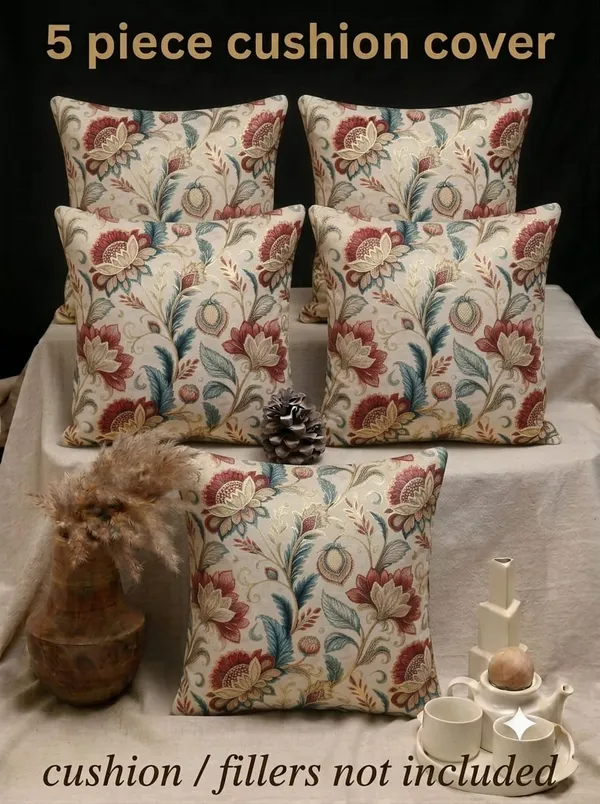 Fabric_Traditional_Floral_Print_Cushion_Covers