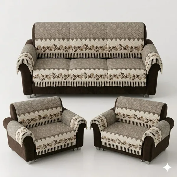 Fabric_Floral_Pattern_Loveseat_Sofa_Cover