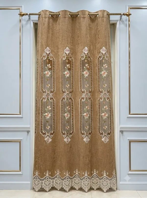 Sheer_Embroidered_Floral_Pattern_Window_Curtain