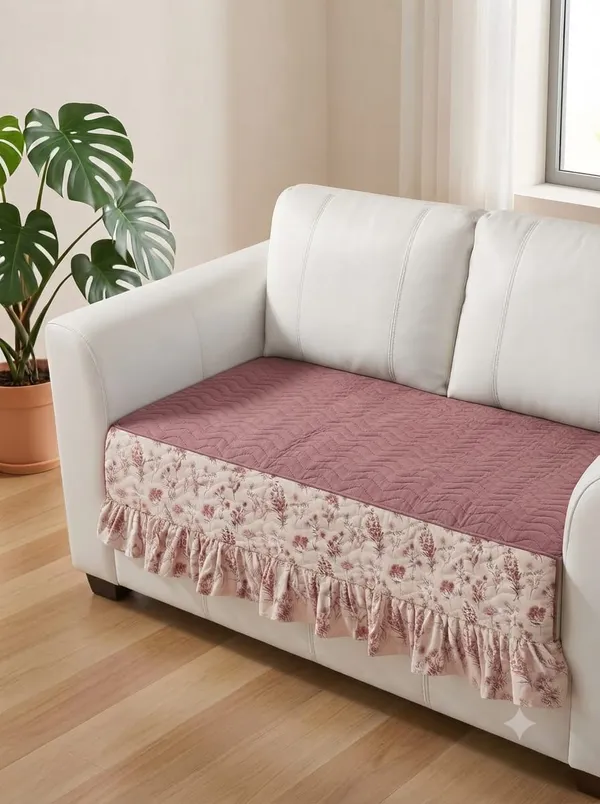 Fabric_Floral_Print_Quilted_Sofa_Seat_Cover