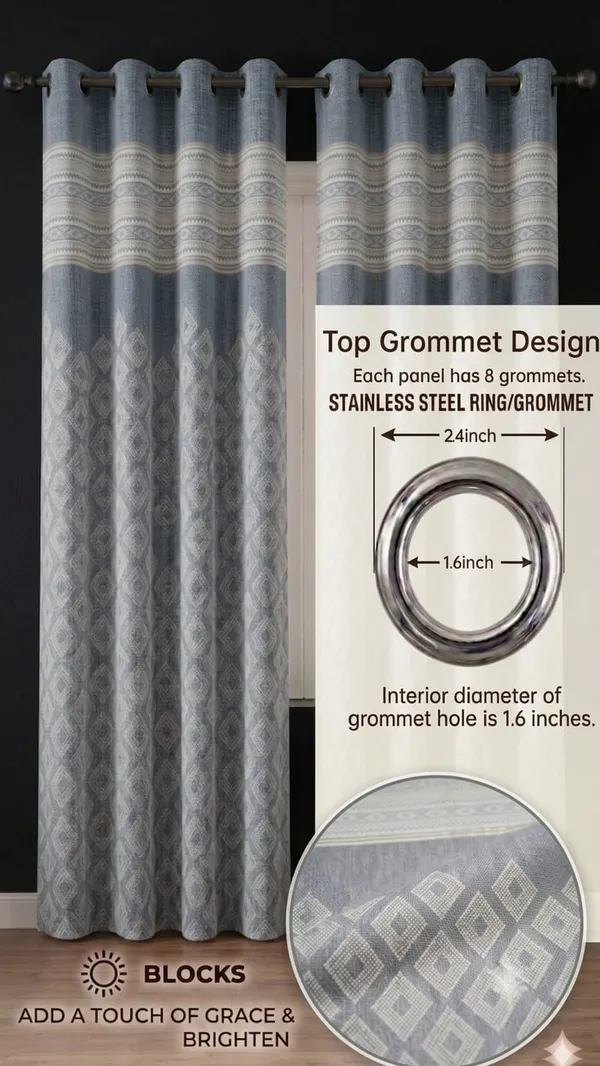 Grey_Geometric_Pattern_Eyelet_Window_Curtain
