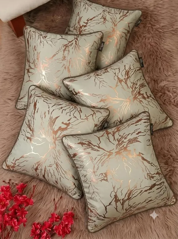 Satin_Gold_Foil_Pattern_Cushion_Cover_Set_Of_5