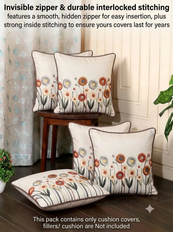 Cream_Poly_Cotton_Cushion_Cover_For_Home_Decor