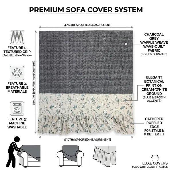 Grey_Velvet_Quilted_Floral_Sofa_Cover_Set
