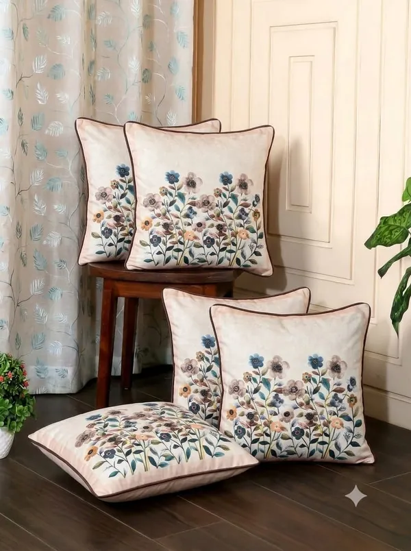 Multicolor_Botanical_Floral_Print_Cushion_Cover
