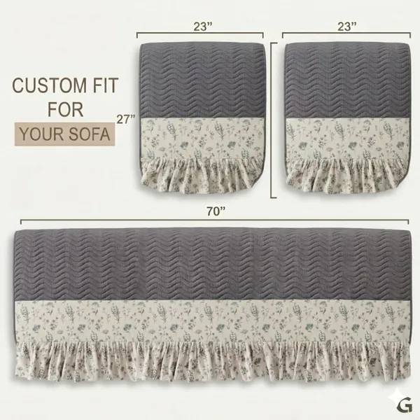 Grey_Velvet_Quilted_Floral_Sofa_Cover_Set