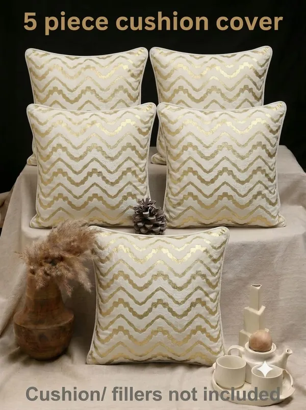 Fabric_Contemporary_Chevron_Print_Cushion_Covers_Pack_Of_5
