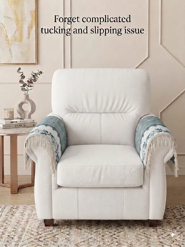Fabric_Floral_Print_Sofa_Seat_Cover