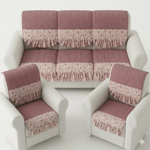 Mauve_Floral_Print_3-Seater_Sofa_Cover_Set