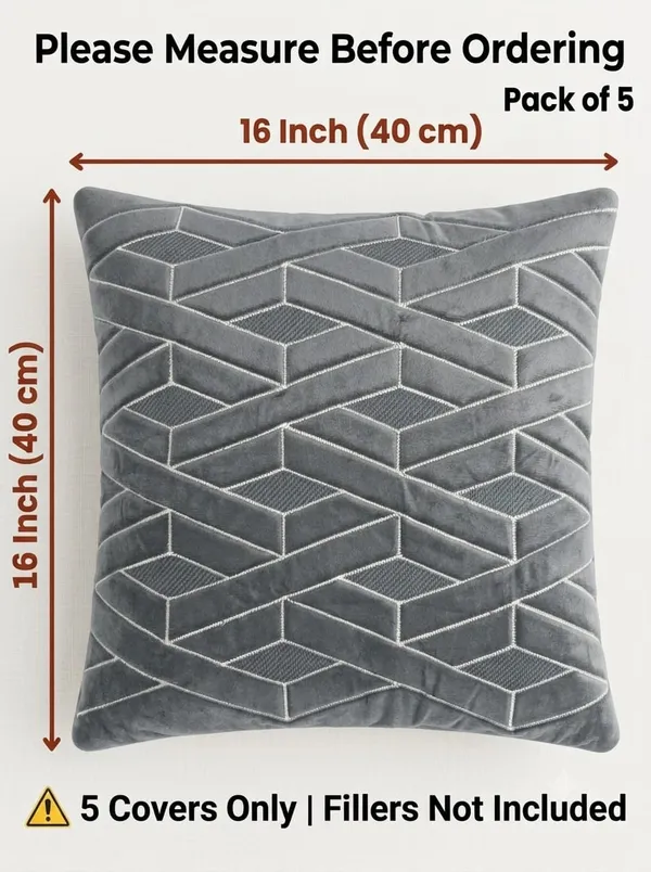 Grey_Geometric_Pattern_5_Piece_Cushion_Cover_Set