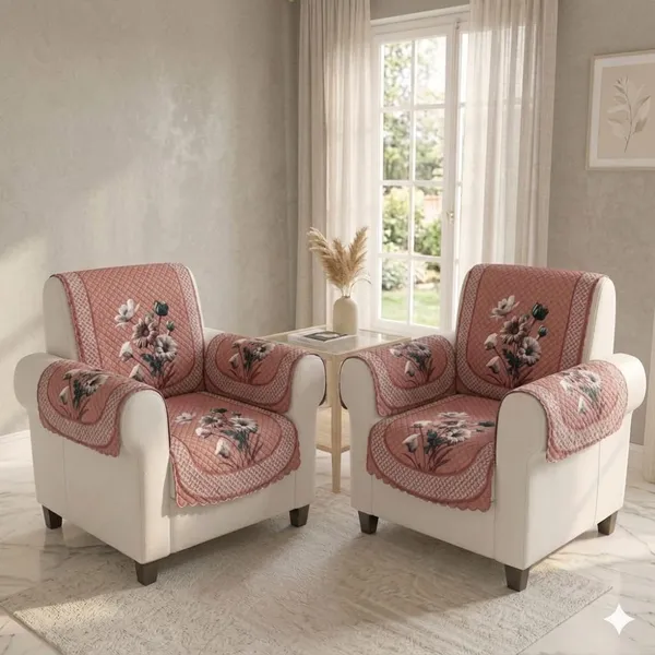PRINTED_ZINNIA_PINK-5SEATER3+1+1-16PC
