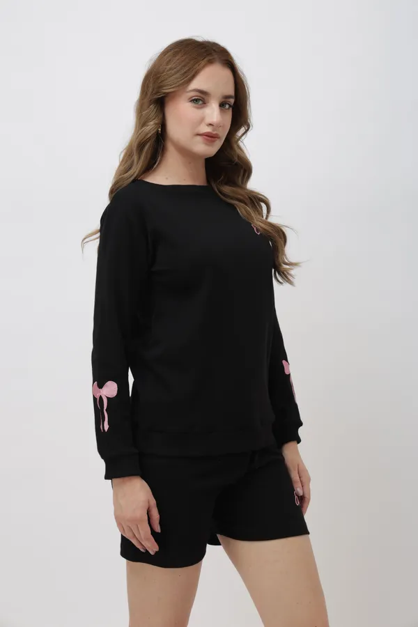 Evelyn_Black_Full_Sleeve_Bow_T_Shirt