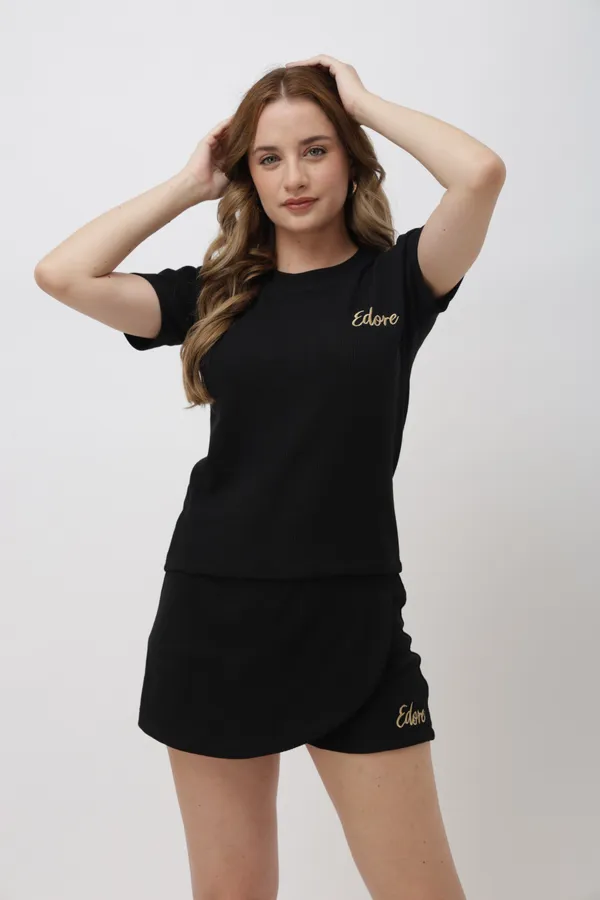 Oslen_Black_Ribbed_T_Shirt