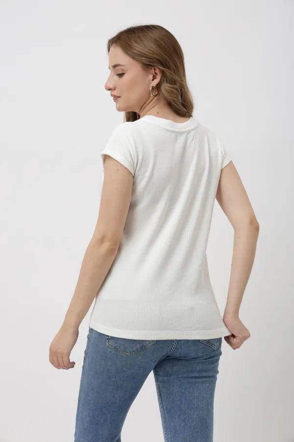 Oryn_White_Ribbed_T_Shirt