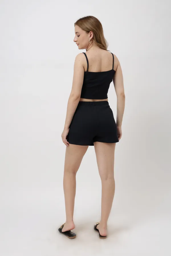 Lior_Black_Ribbed_Cami_Crop_Top