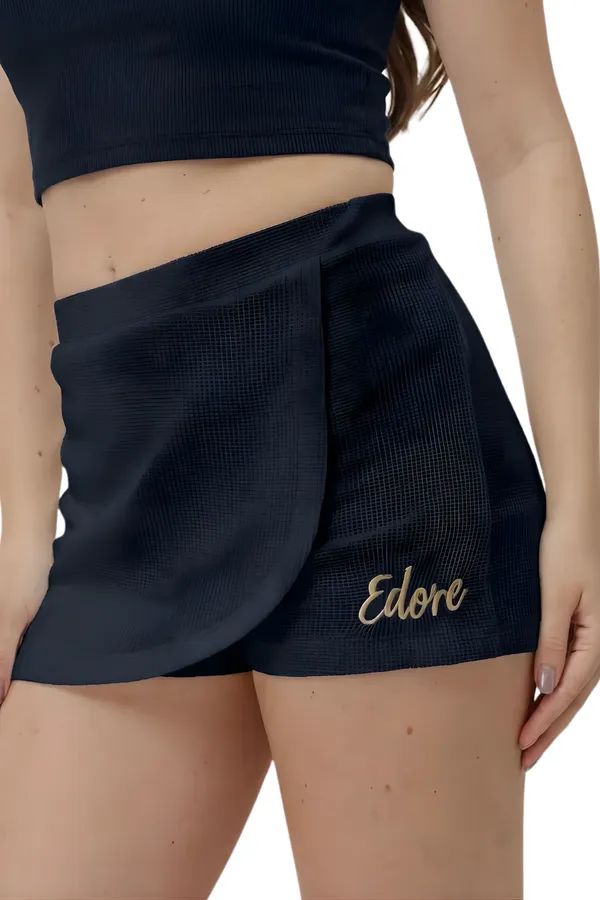 Rein_Navy_Blue_Ribbed_Skort