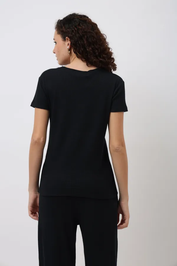 Rynel_Navy_Blue_V_Neck_Ribbed_T_Shirt