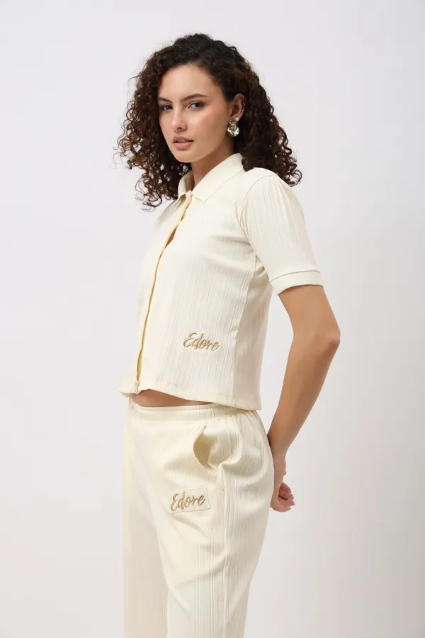 Orris_Off_White_Short_Sleeve_Button_Down_Top