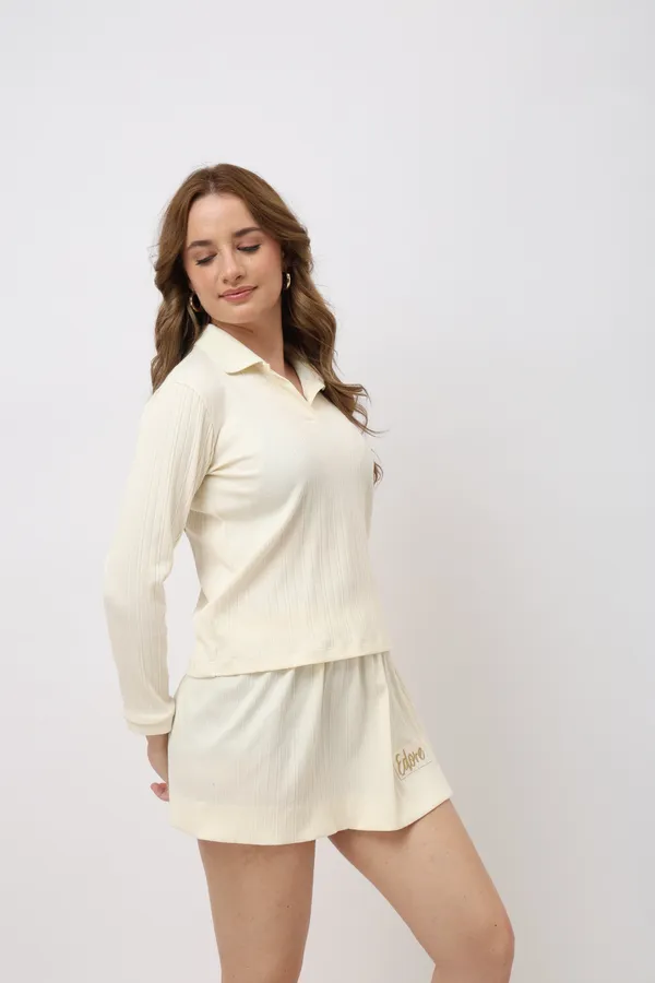 Roux_Off_White_Pleated_Skirt